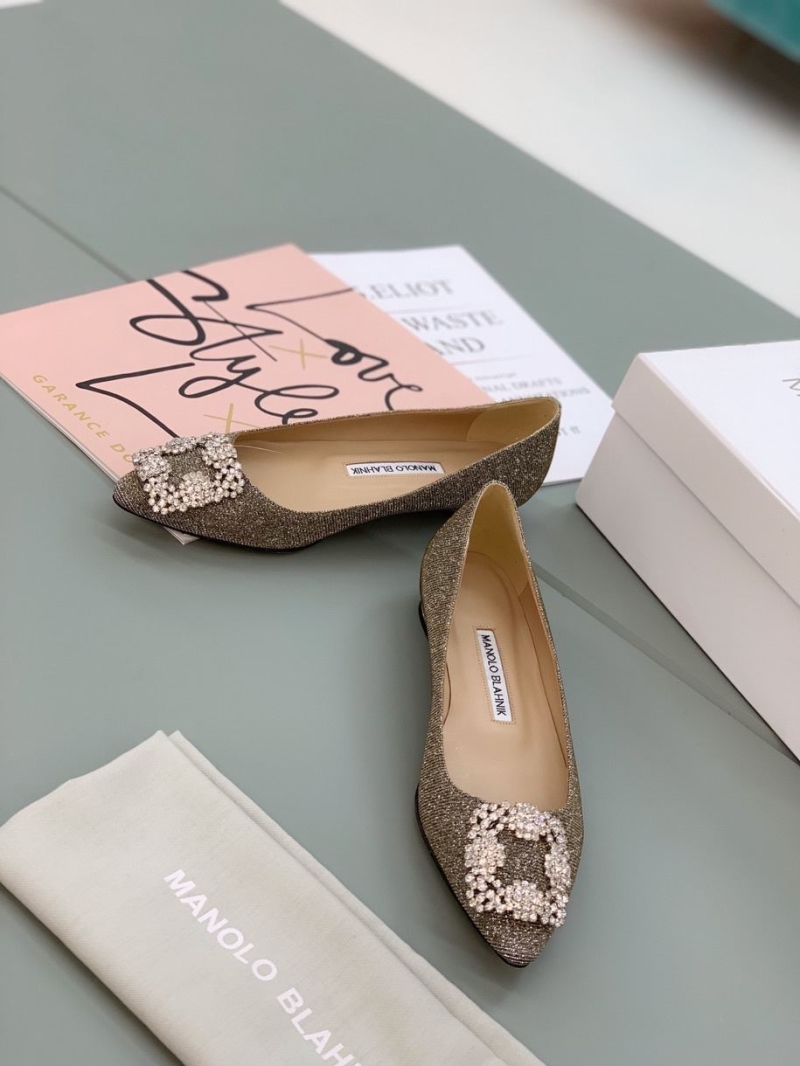 Manolo Blahnik flat shoes